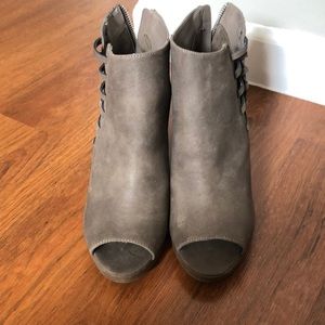 Peeptoe Ankle Booties